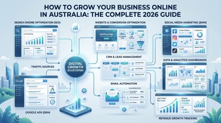 How to Grow Your Business Online in Australia: The Complete 2026 Guide